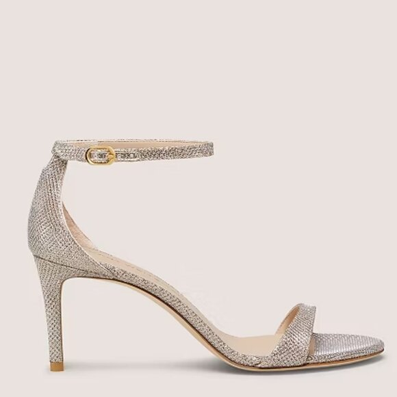 NEW STUART WEITZMAN Made In Spain Sandals 75 in poudre 1225 8t4 - Picture 1 of 11